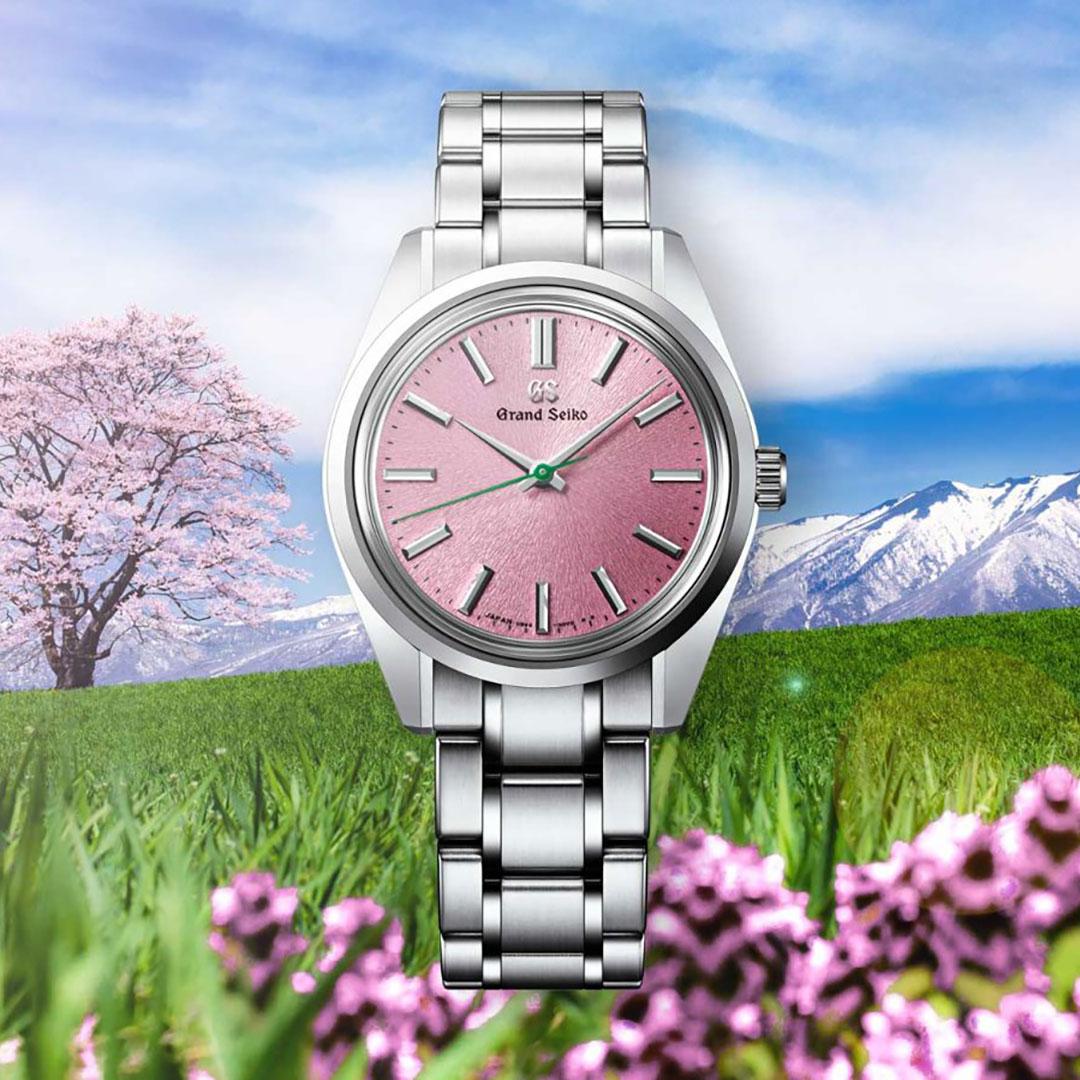 Grand Seiko Heritage ref. SBGW313 (pink) hanami