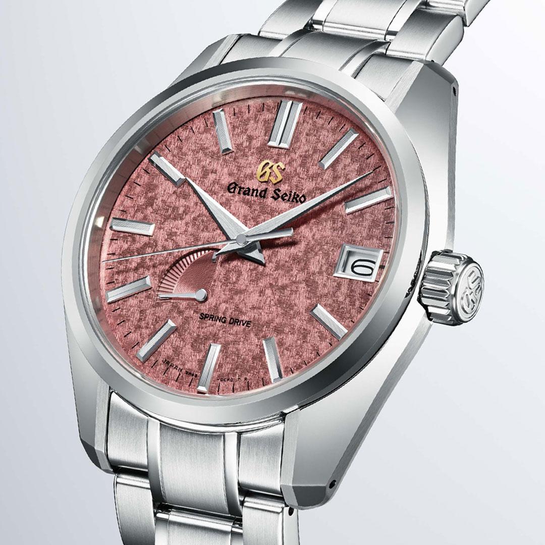 Grand Seiko Heritage ref. SBGA509 pink side