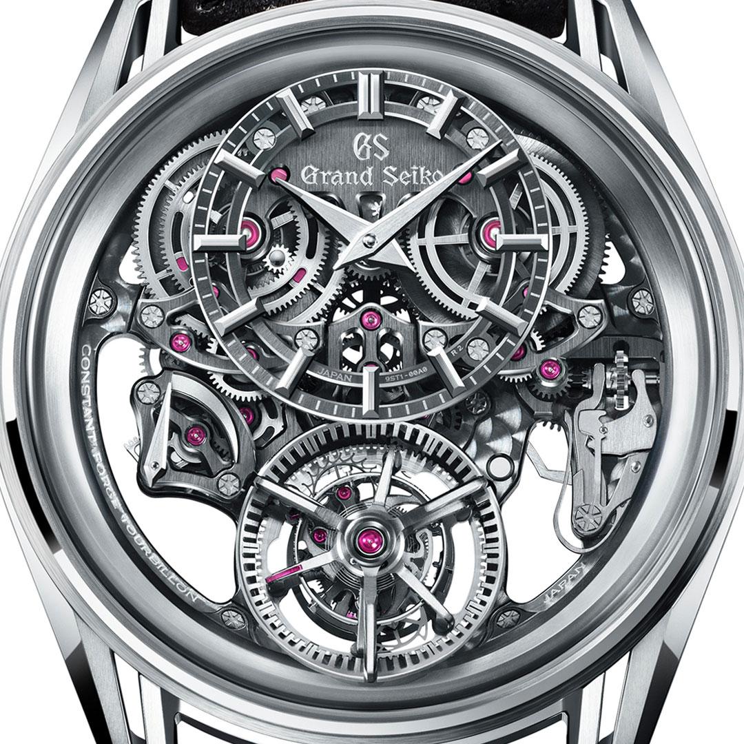 Grand Seiko Kodo Constant-force Tourbillon ref. SLGT003 dial