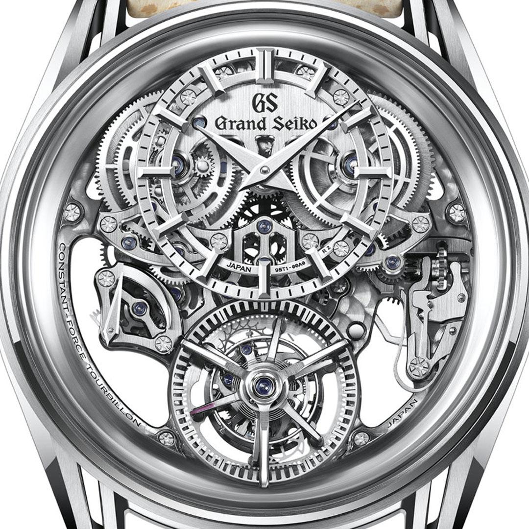 Grand Seiko Kodo Constant-force Tourbillon ref. SLGT005 dial