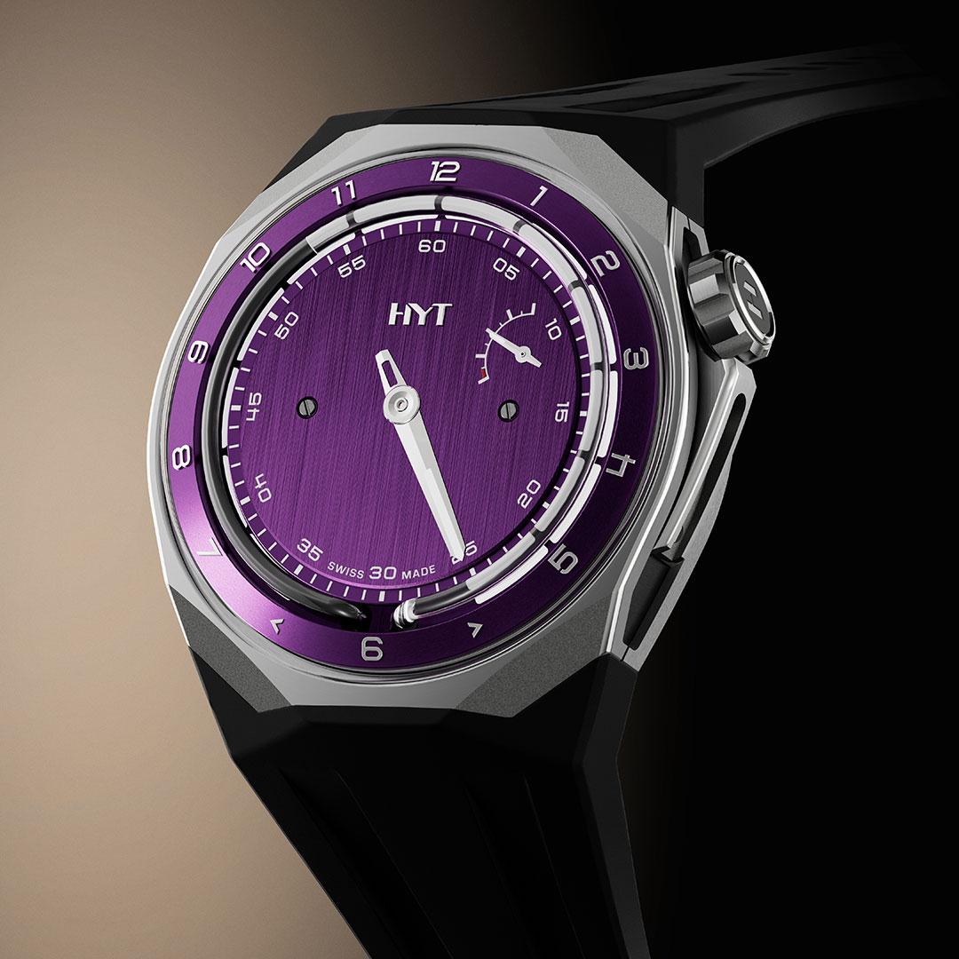 HYT T1 Series Millésime ref. H03344-A purple side