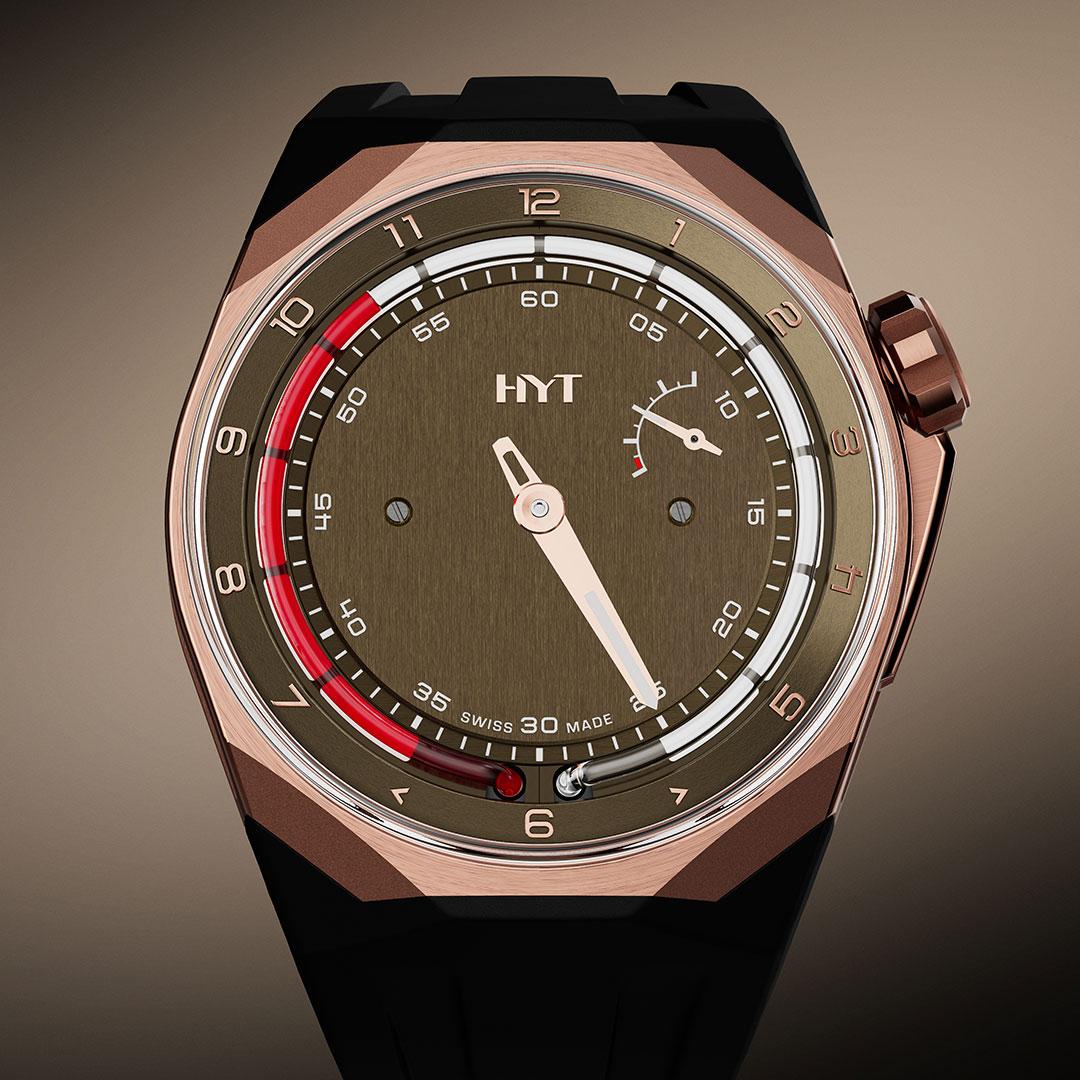 HYT T1 Series Millésime ref. H03345-A chocolate