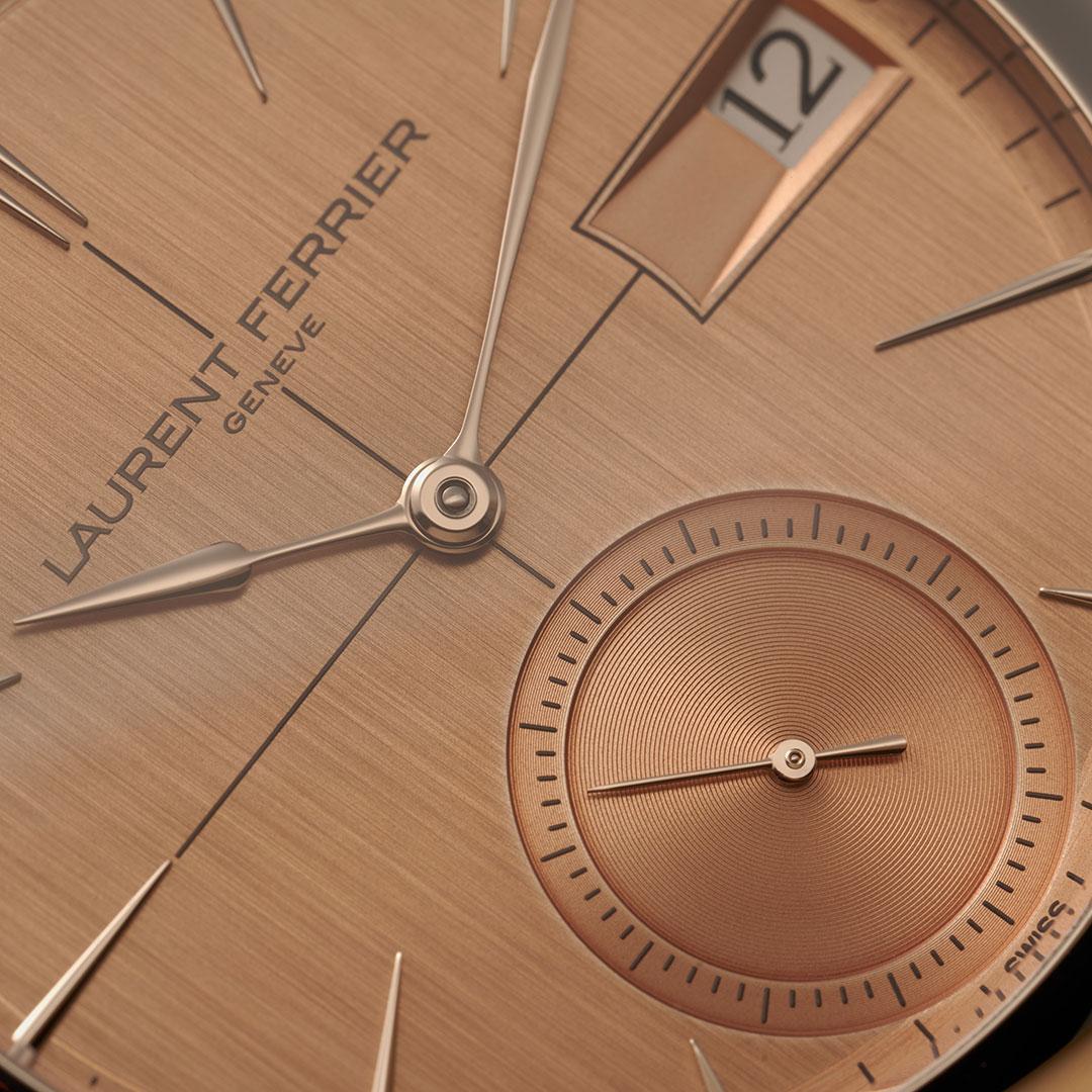 Laurent Ferrier Classic Auto Sandstone ref. LCF046.AC.B2G1 dial detail