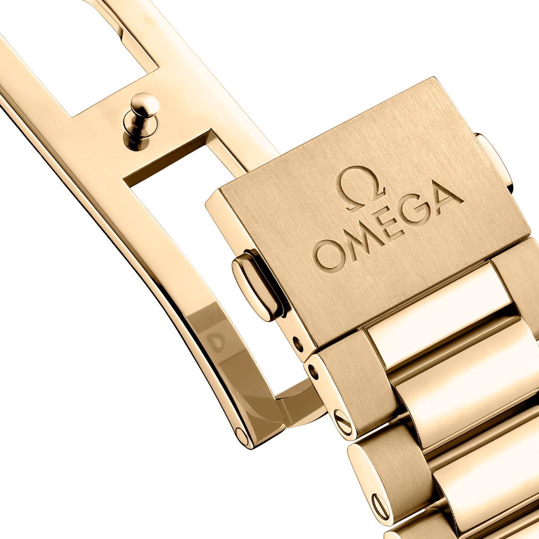 Omega Seamaster Aqua Terra 150M 41 mm Moonshine Gold Green ref. 220.50.41.21.10.001 (bracelet) clasp