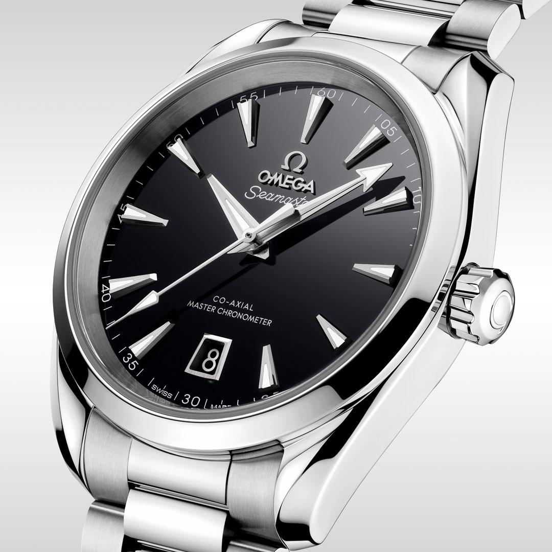 Omega Seamaster Aqua Terra Black 38 mm ref. 220.10.38.20.01.004 side