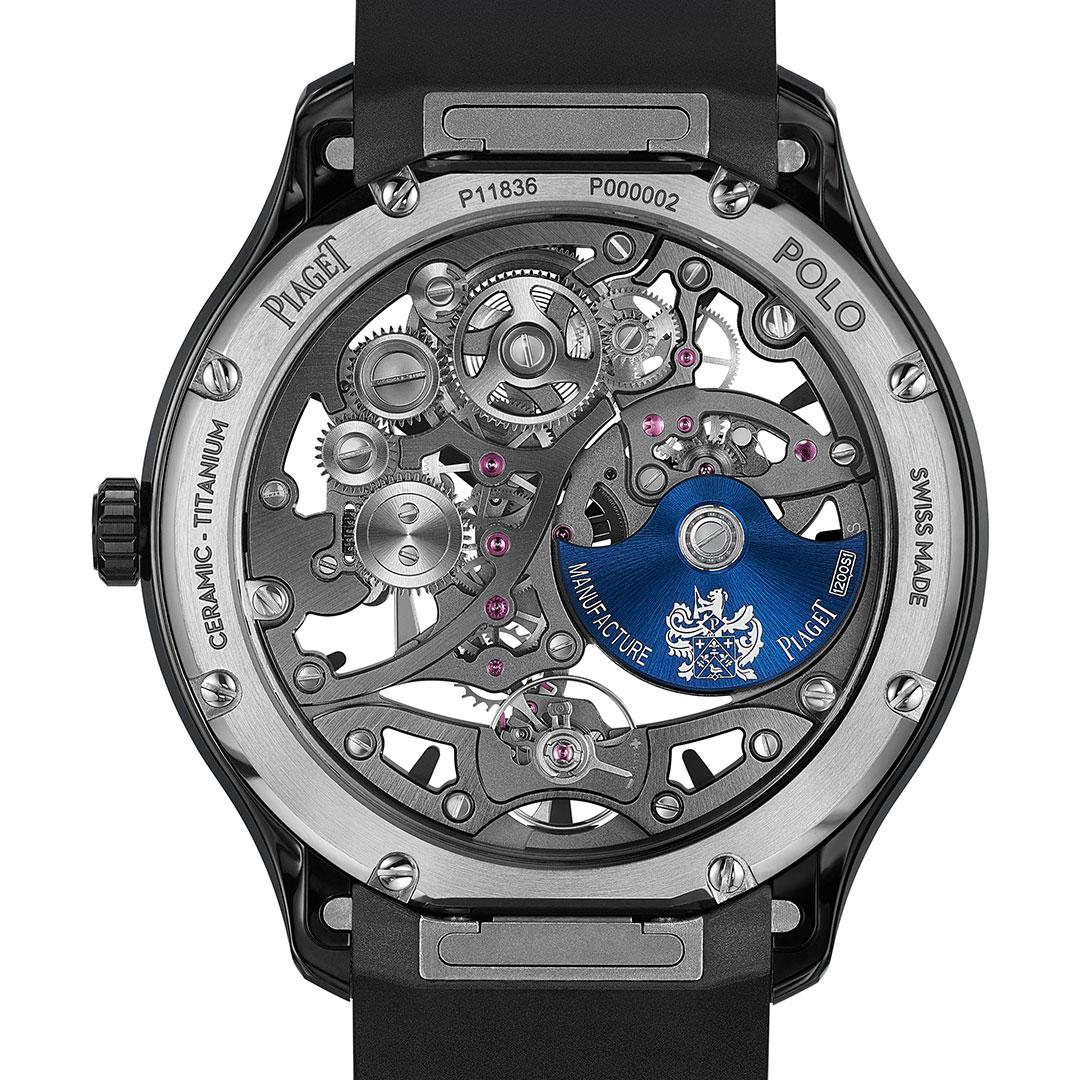 Piaget Polo Skeleton Ceramic ref. G0A49011 back