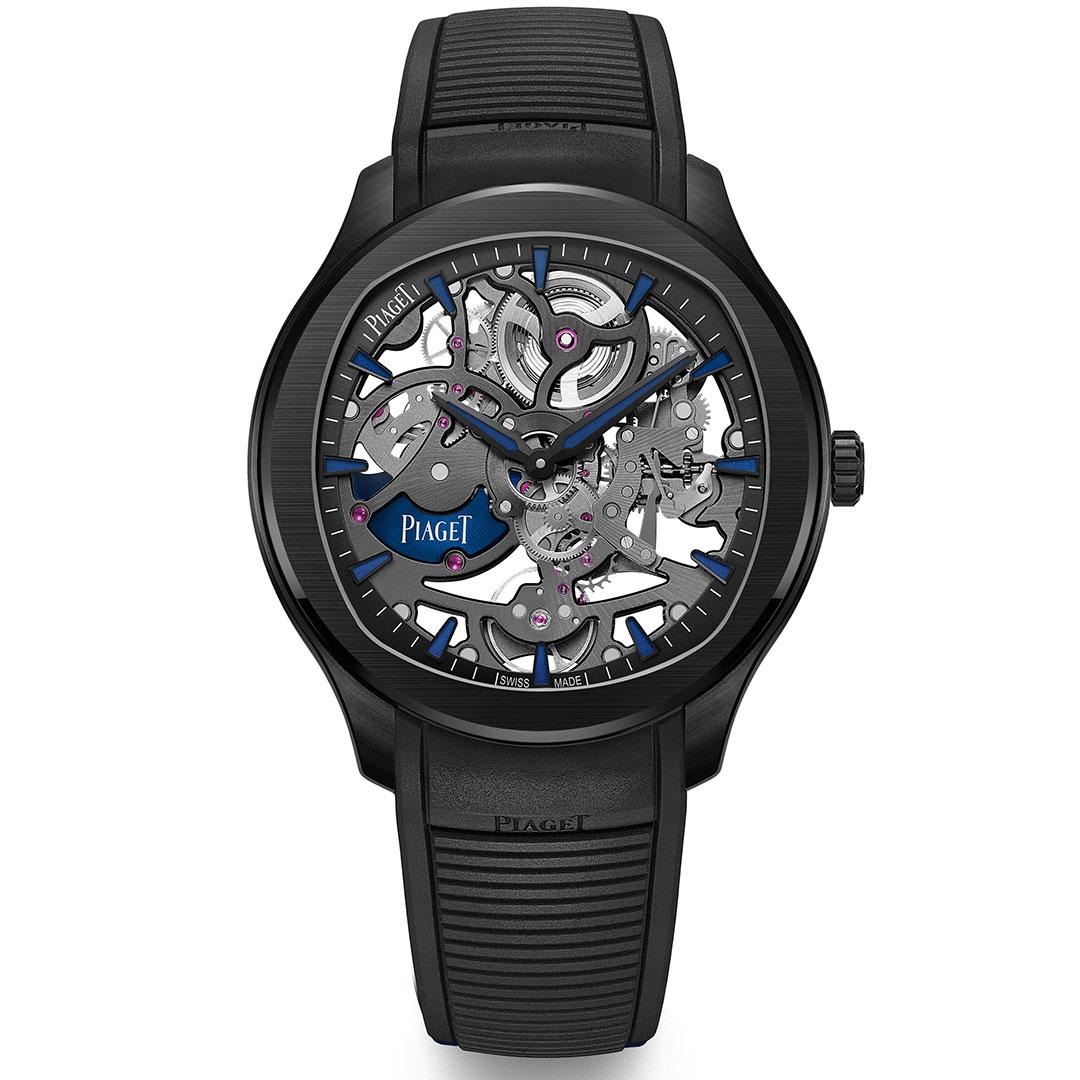 Piaget Polo Skeleton Ceramic ref. G0A49011 black rubber