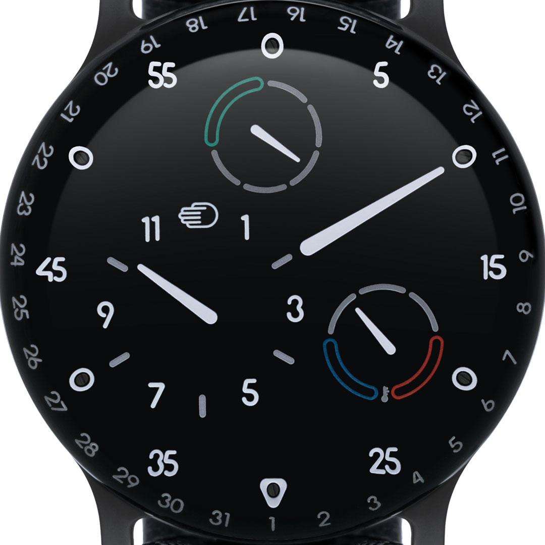 Ressence Type 3 BB2 dial