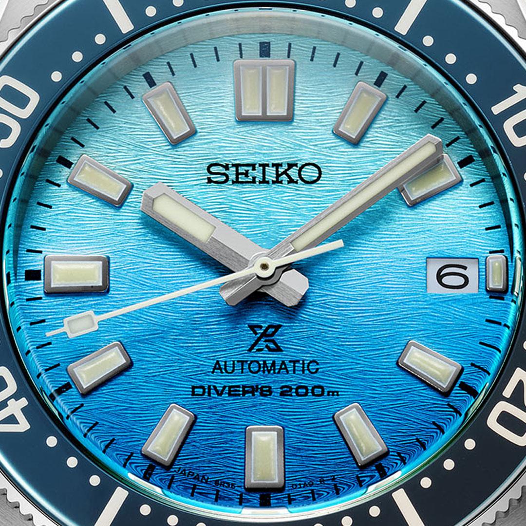 Seiko Prospex Limited Edition 1965 Recreation ref. SPB473J1 dial gradation island blue