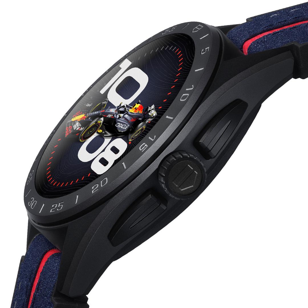 TAG Heuer Connected Calibre E4 45MM x Oracle Red Bull Racing Edition ref. SBR8A80.EB0365 band