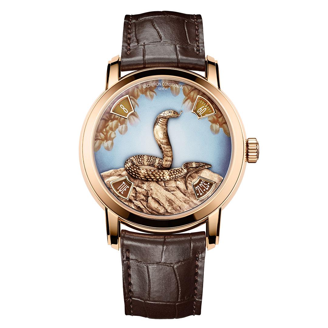 Vacheron Constantin Metiers d'Art The Legend of the Chinese Zodiac Year of the Snake ref. 86073/000R-H034 (pink gold)