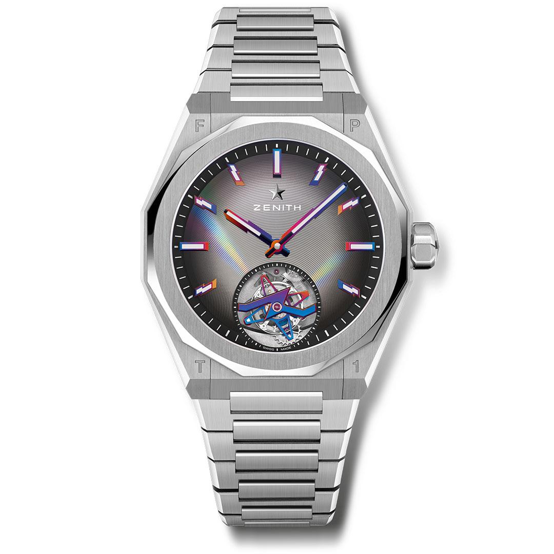 Zenith Defy Skyline Tourbillon Felipe Pantone ref. 03.9301.3630/49.I001 bracelet