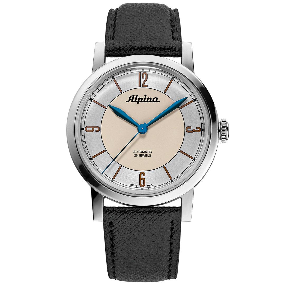 Alpina Heritage Automatic ref. AL-520SBG3SH6 beige/silver