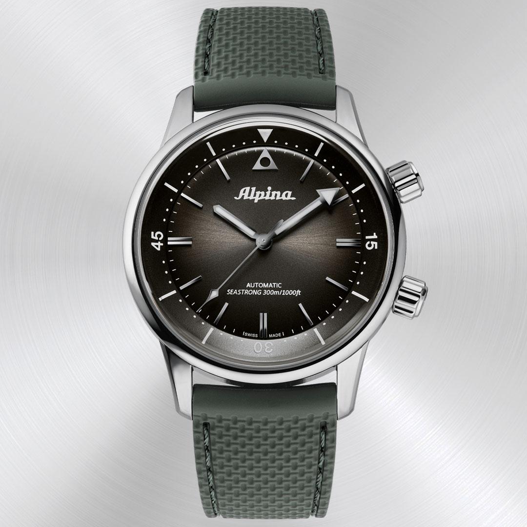 Alpina Seastrong Diver 300 Heritage ref. AL-520GR4H6 (green)