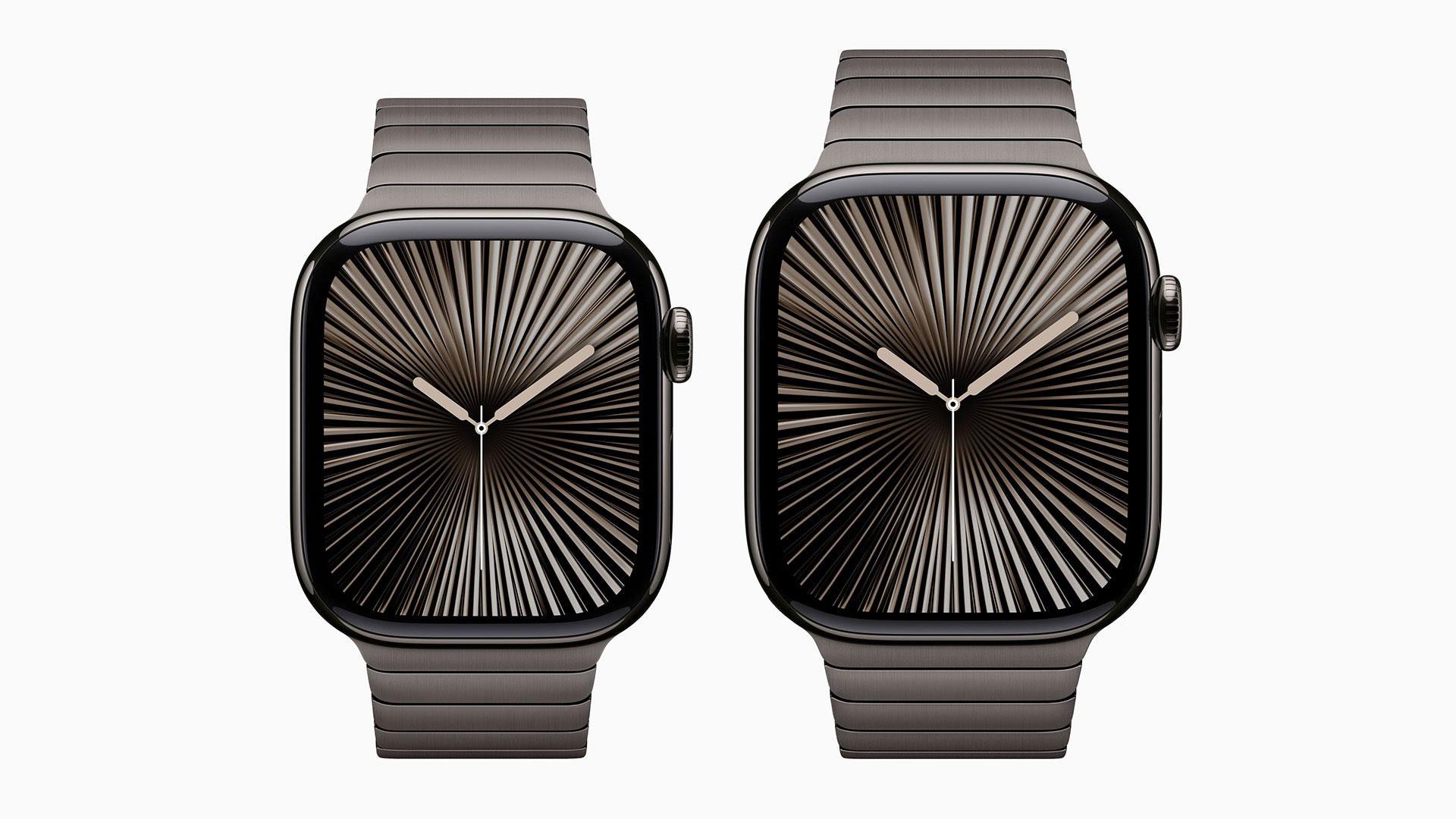 Apple Watch Series 10（42 46) ステンレススチール製 Apple Watch Series 10 - 42mm vs 46mm Size Comparison on Wrist!