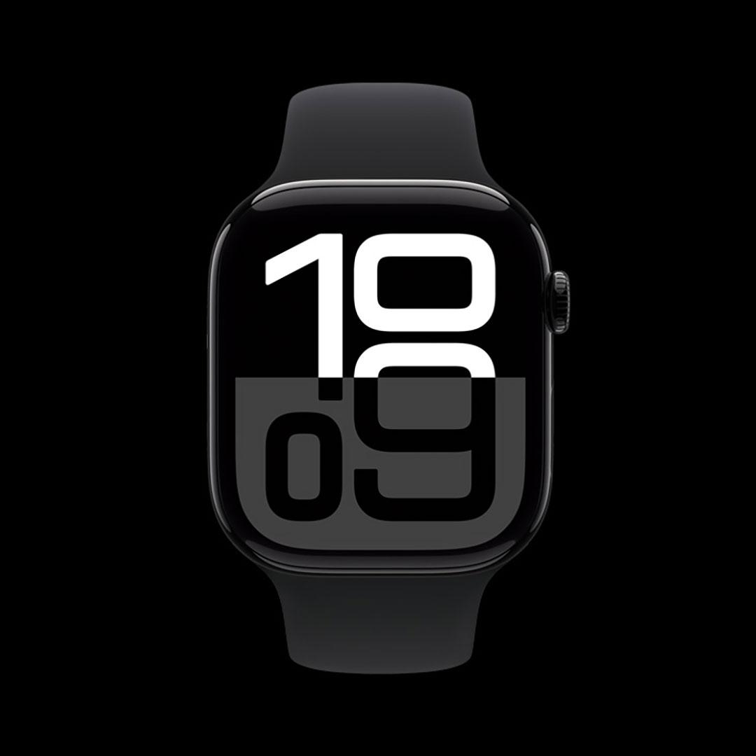 Apple Watch Series 10 aluminium / aluminum jet black