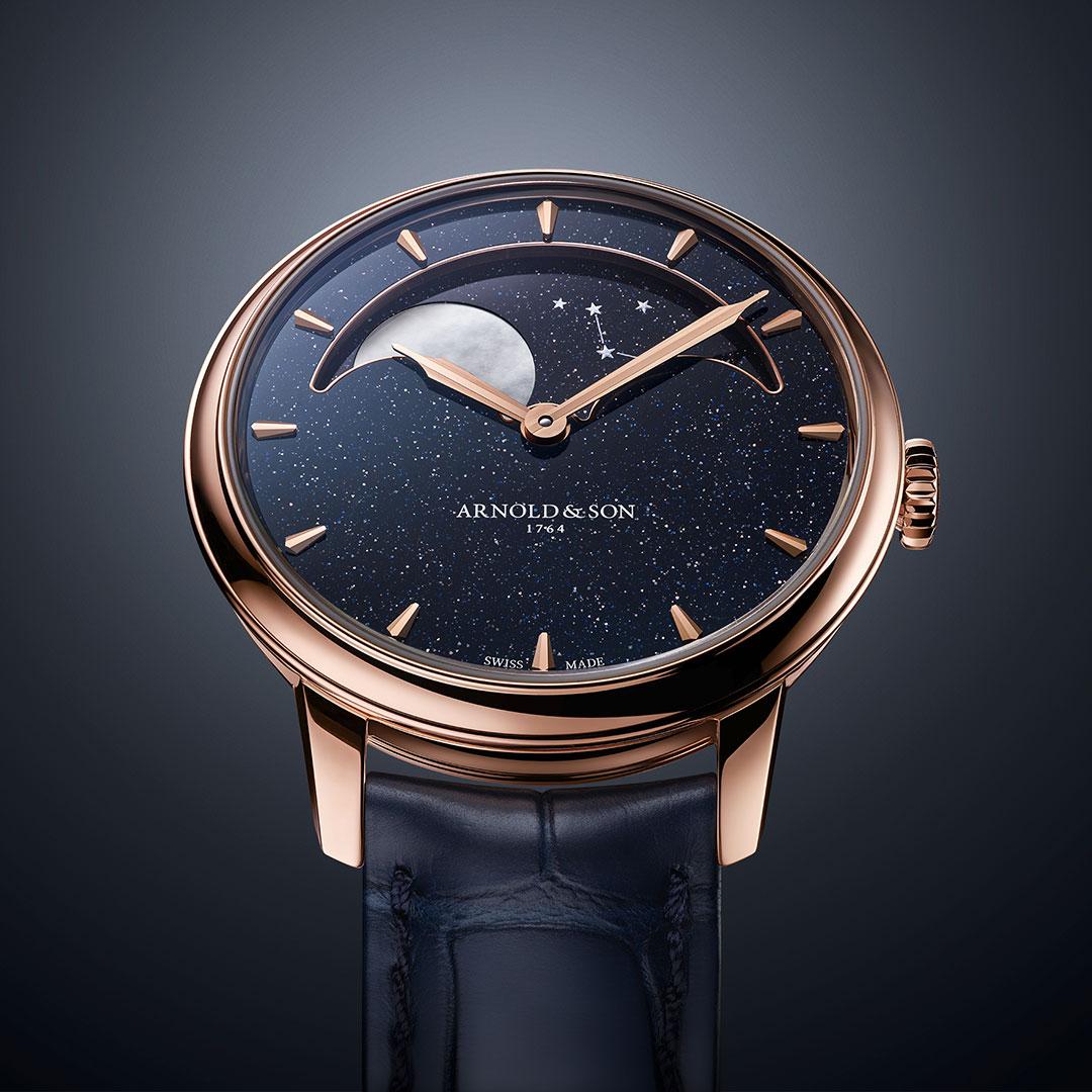 Arnold & Son Perpetual Moon 38 Gold ref. 1GLBR.A01A.C282A (blue) top