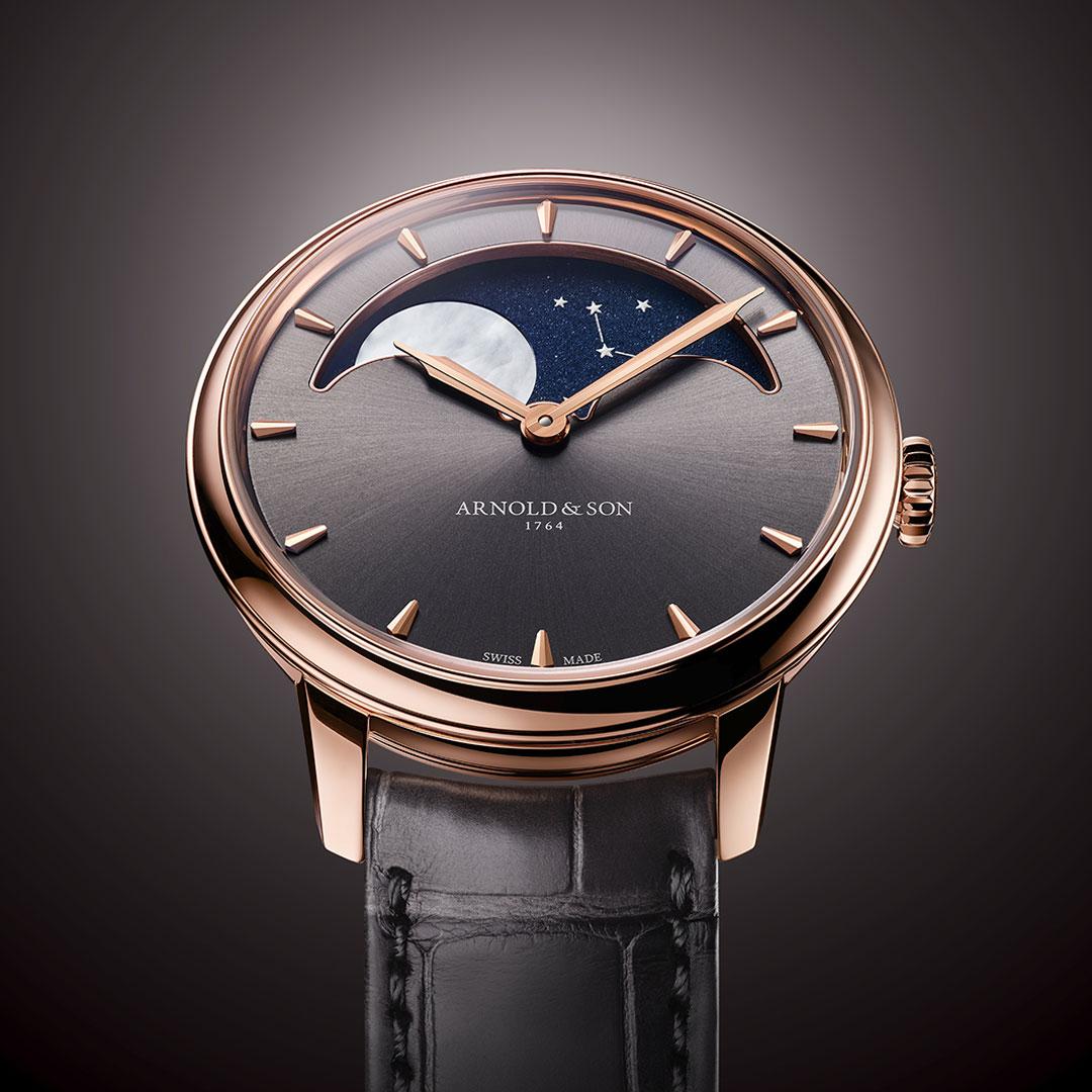 Arnold & Son Perpetual Moon 38 Gold ref. 1GLBR.U02A.C283A (grey) top