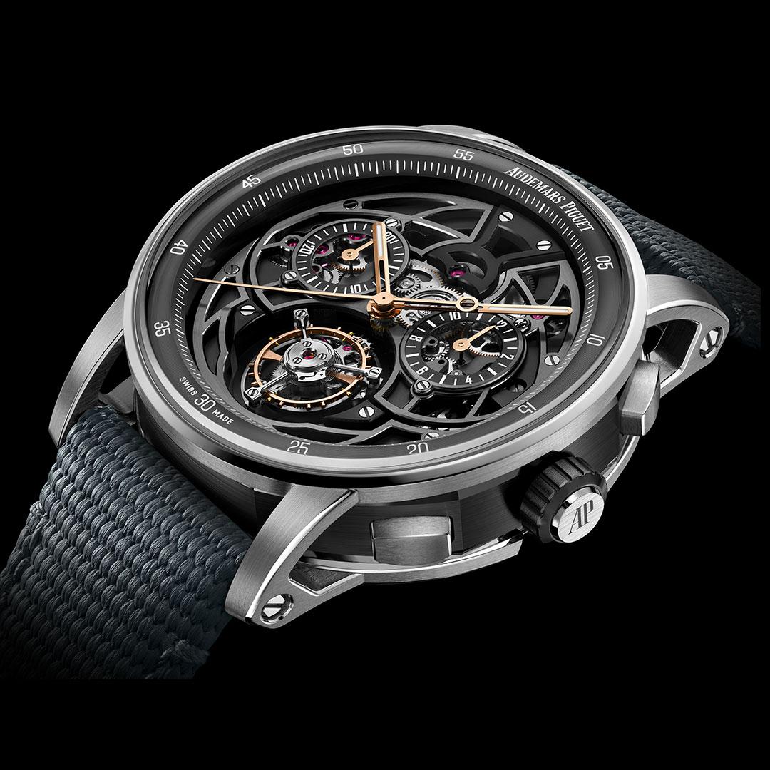 Audemars Piguet Code 11.59 Selfwinding Flying Tourbillon Chronograph 41 mm ref. 26399NB.OO.D009KB.01 side