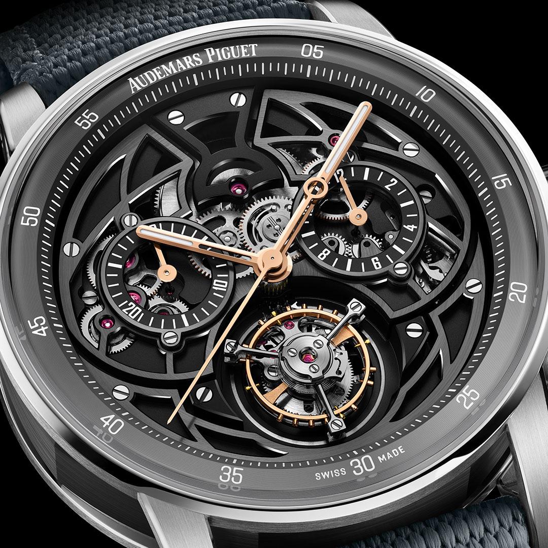 Audemars Piguet Code 11.59 Selfwinding Flying Tourbillon Chronograph 41 mm ref. 26399NB.OO.D009KB.01 top