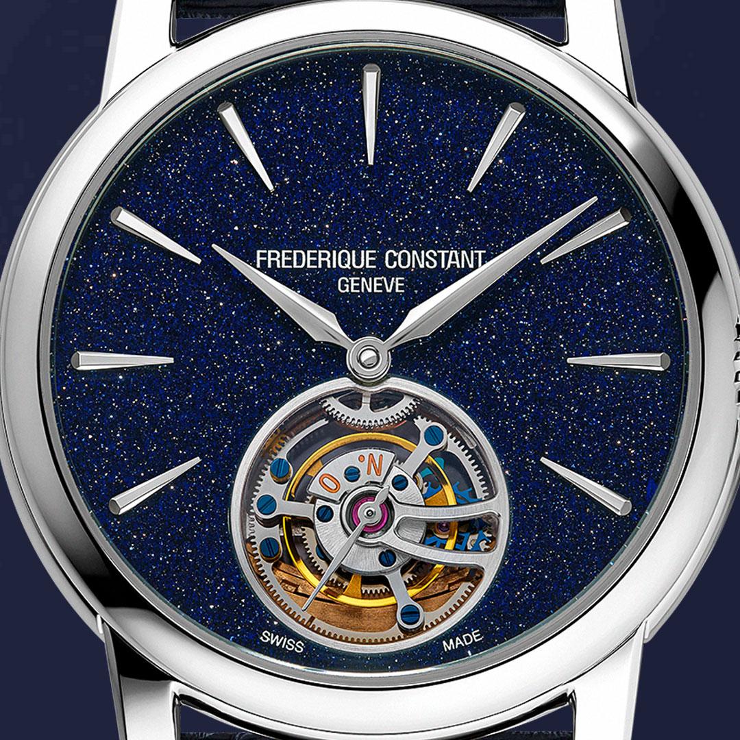 Frederique Constant Classic Tourbillon Manufacture Aventurine ref. FC-980AV3H8 dial