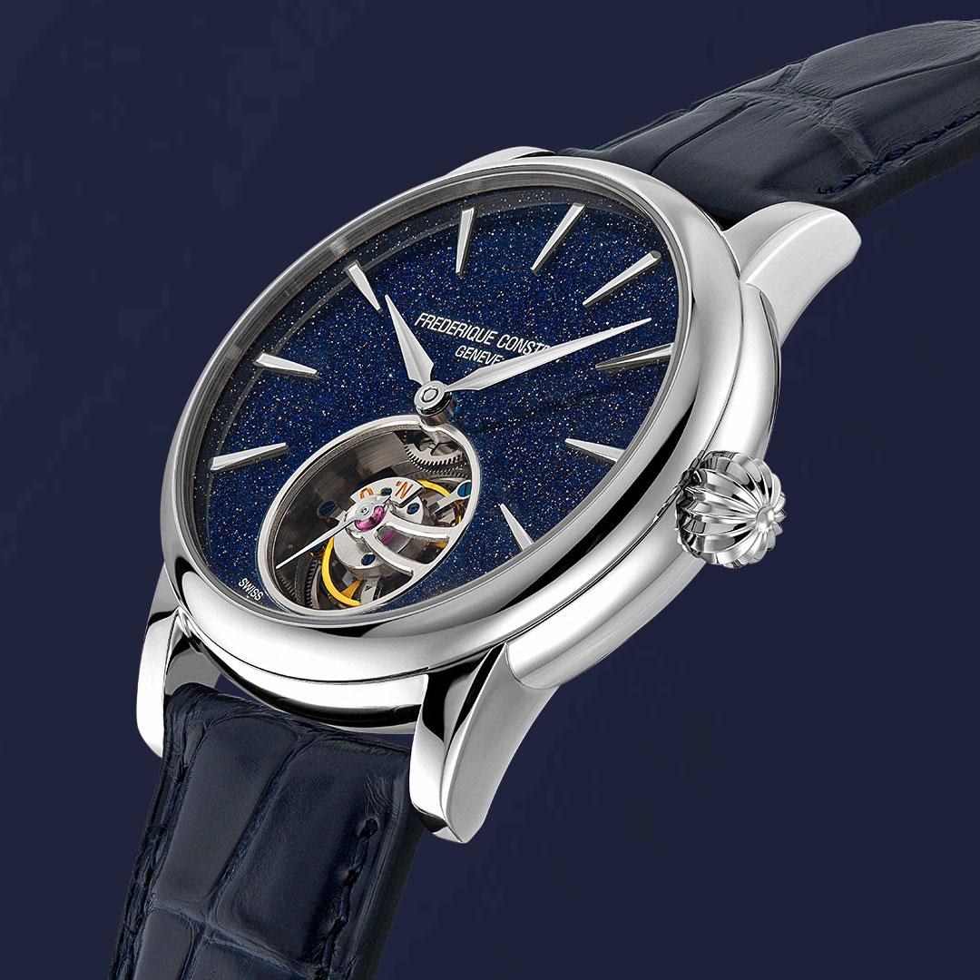 Frederique Constant Classic Tourbillon Manufacture Aventurine ref. FC-980AV3H8 side