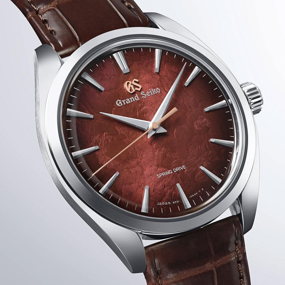 Grand Seiko Elegance SBGY035 Hokata Peaks side