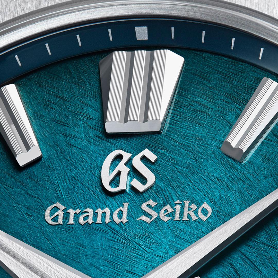 Grand Seiko Evolution 9 Atera Valley Spring Drive ref. SLGA025 dial detail