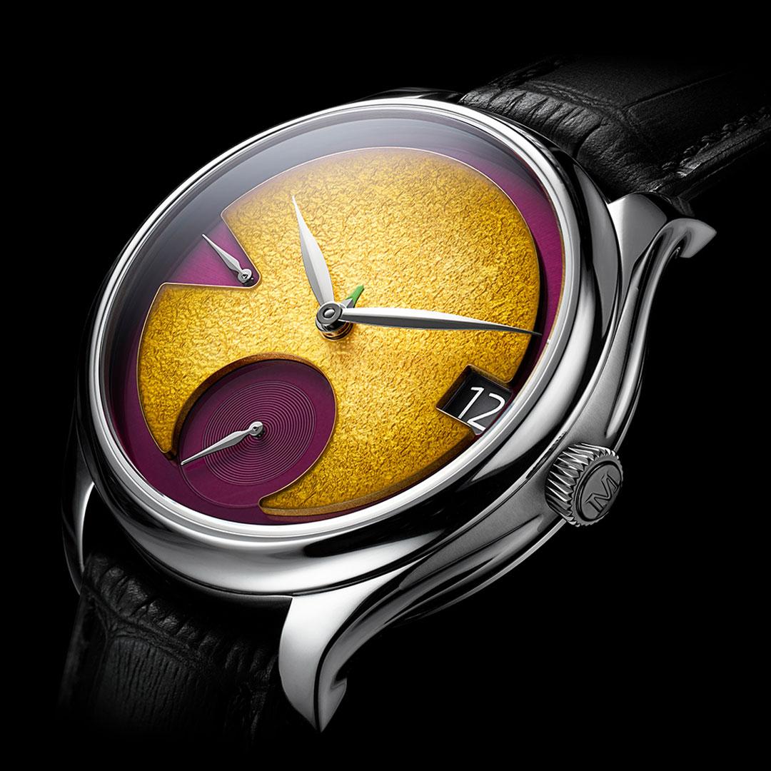 H. Moser & Cie Endeavour Perpetual Calendar Passion Fruit ref. 1800-1200 side