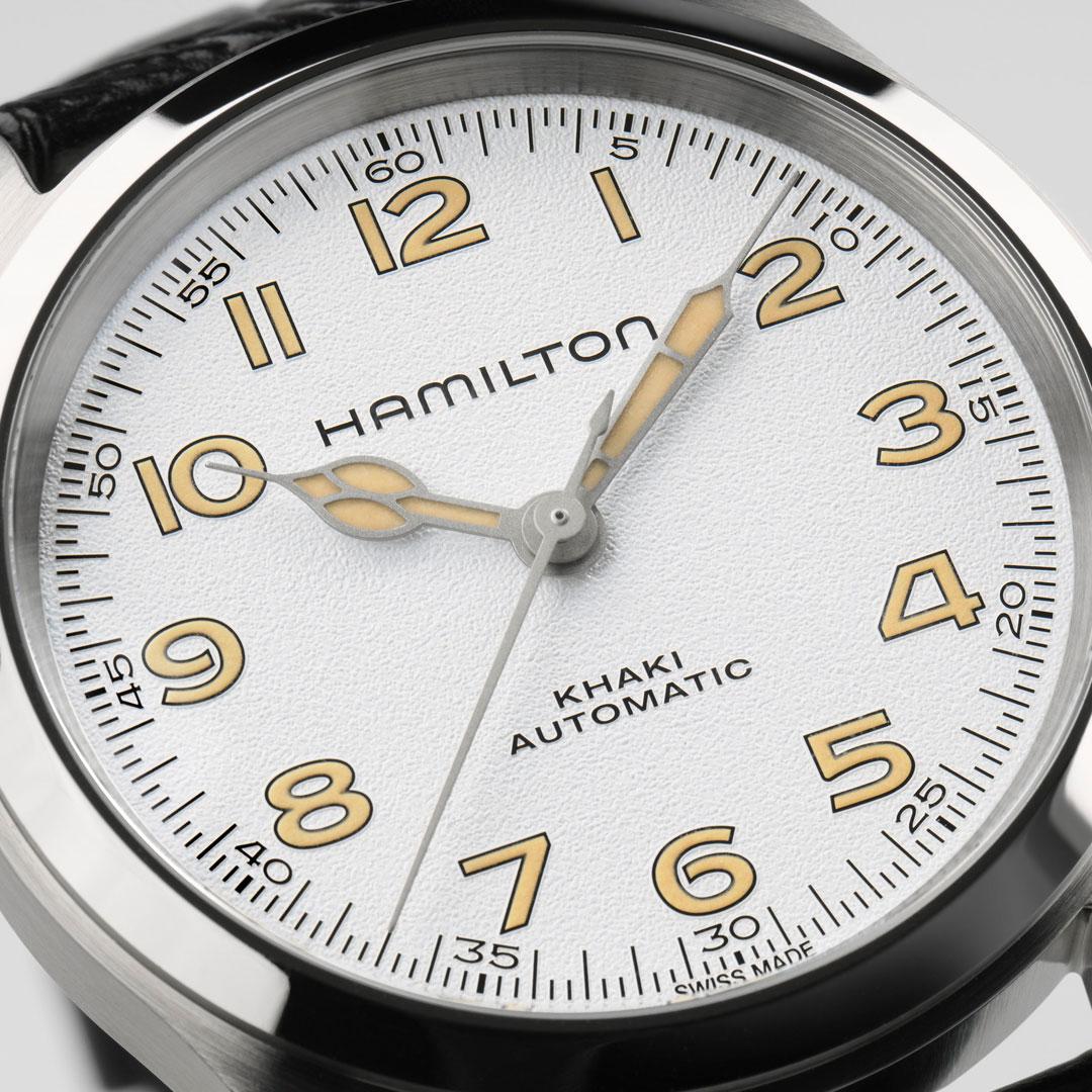 Hamilton Khaki Field Murph 38 mm ref. H70405710 white dial