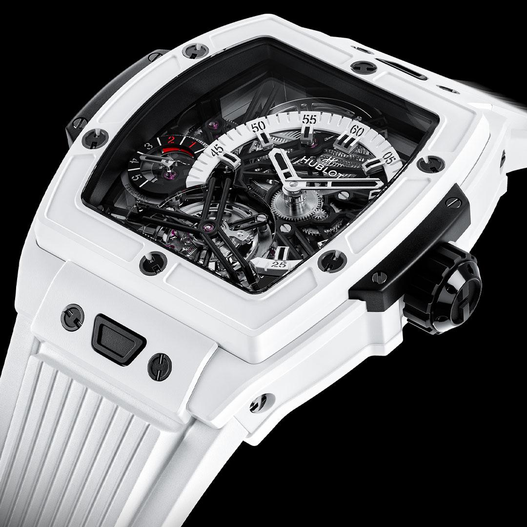 Hublot Spirit of Big Bang Tourbillon White Ceramic ref. 645.HX.2010.RW.HCH24