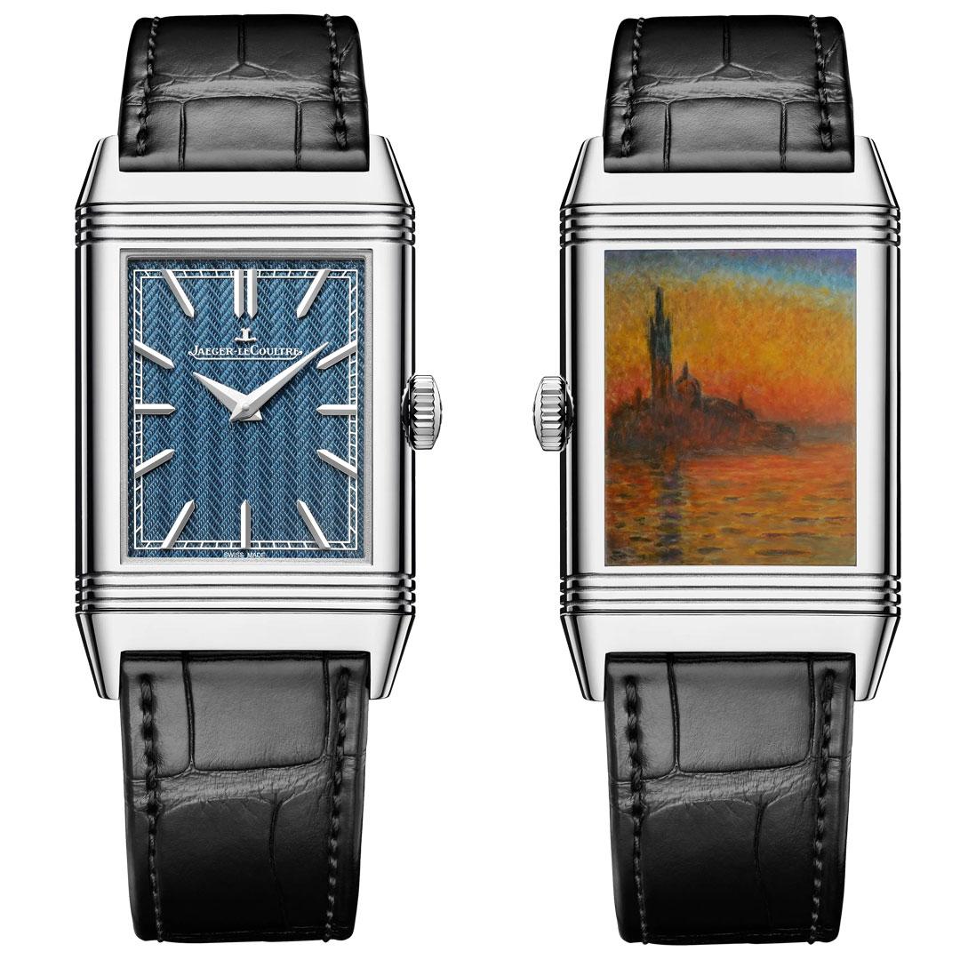 Jaeger-LeCoultre Reverso Tribute Enamel Monet Venice Series ref. Q39334M4 (San Giorgio Maggiore)