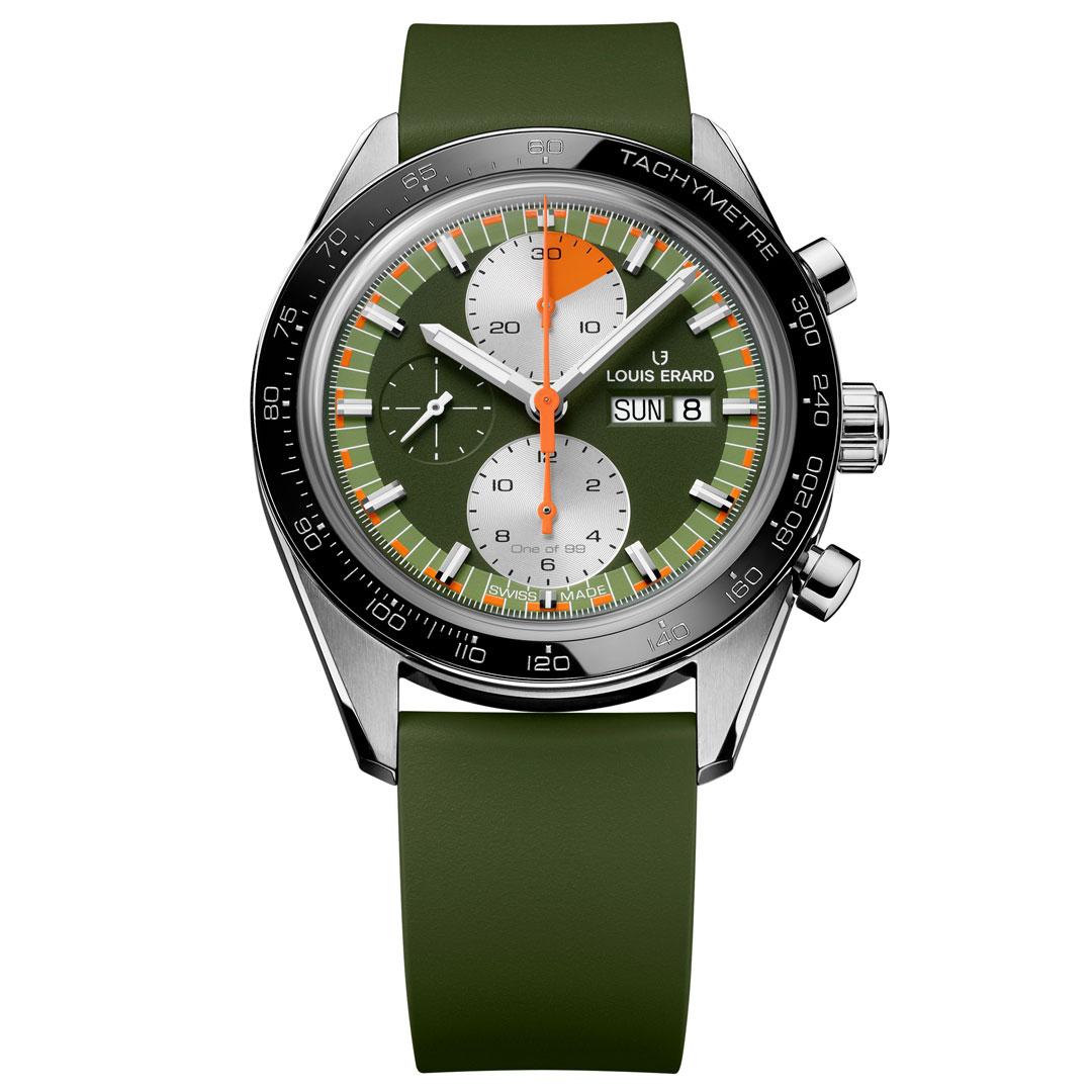 Louis Erard 2300 Sport Chronograph ref. 78119TS39.BDF09 (green)