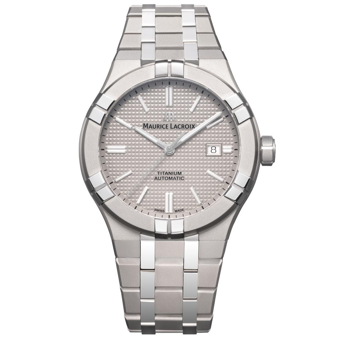 Maurice Lacroix Aikon Automatic 42 mm Titanium ref. AI6008-TT032-230-1 grey