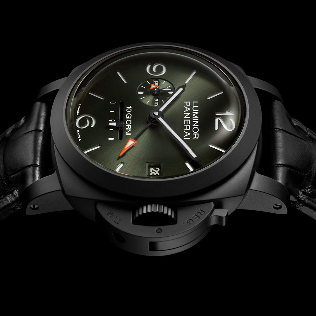 Panerai Luminor Dieci Giorni GMT Ceramica ref. PAM01483 band