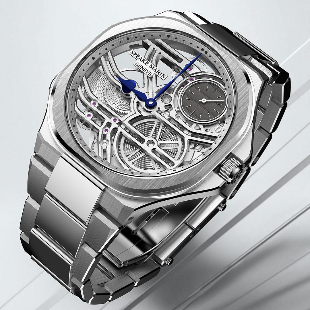 Speake Marin Ripples Skeleton ref. 604020150 side