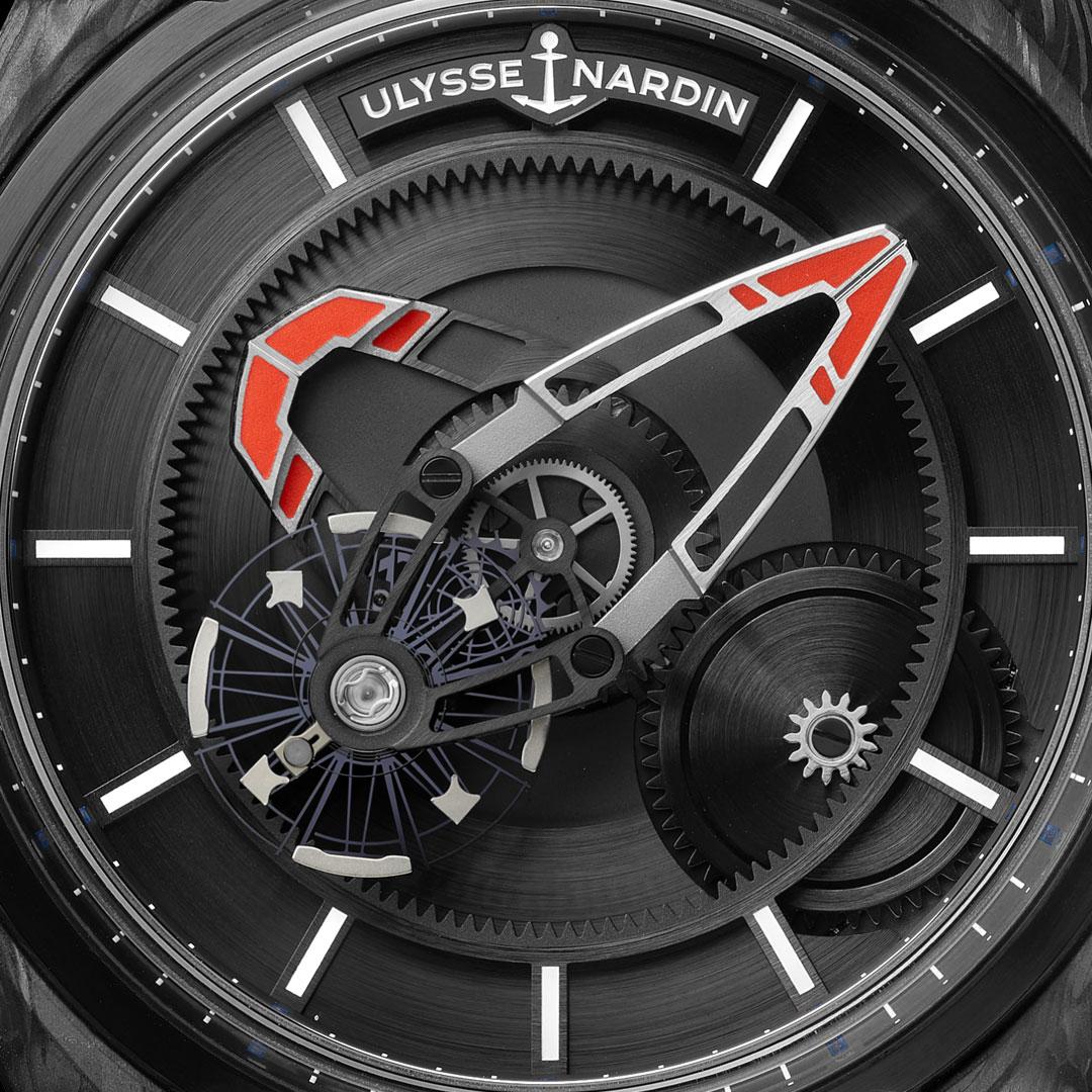 Ulysse Nardin Freak X Gumball 3000 Limited Edition ref. 2303-270LE-2A-GUM/3A dial