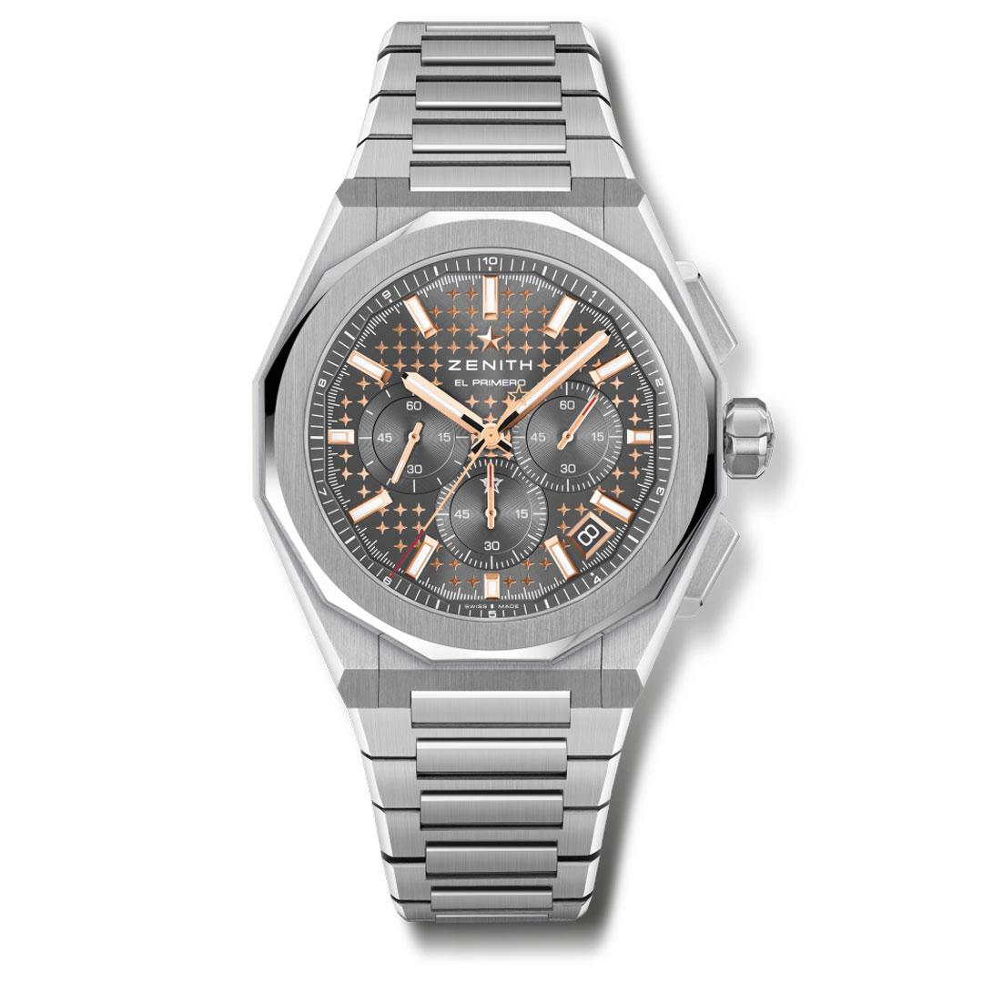 Zenith Defy Skyline Chronograph 42 mm Slate Grey ref. 03.9500.3600/02.I001 bracelet