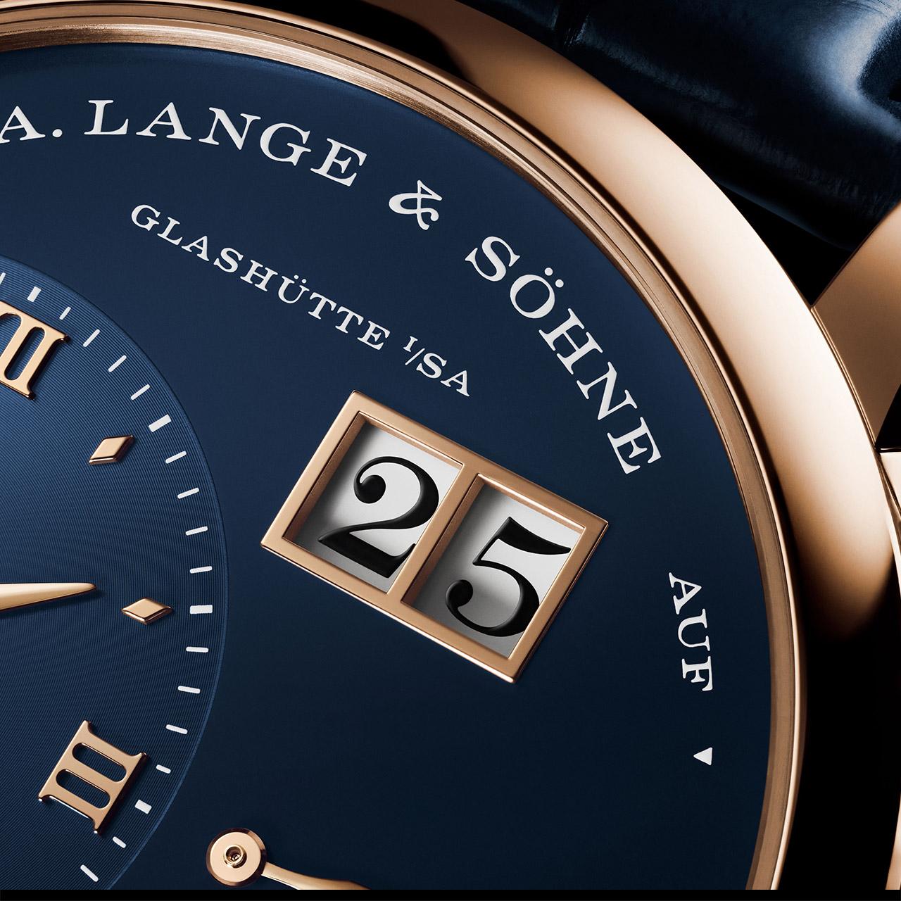 A. Lange & Söhne Lange 1 30th Anniversary Editions ref. 181.063 blue dial date