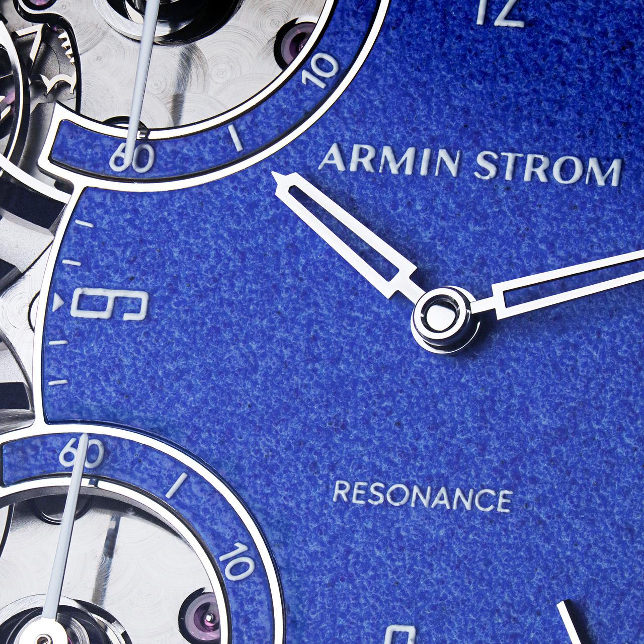 Armin Strom Mirrored Force Resonance Lapislazuli x Franz Gertsch ref. ST24-RF.GERTSCH sub dial