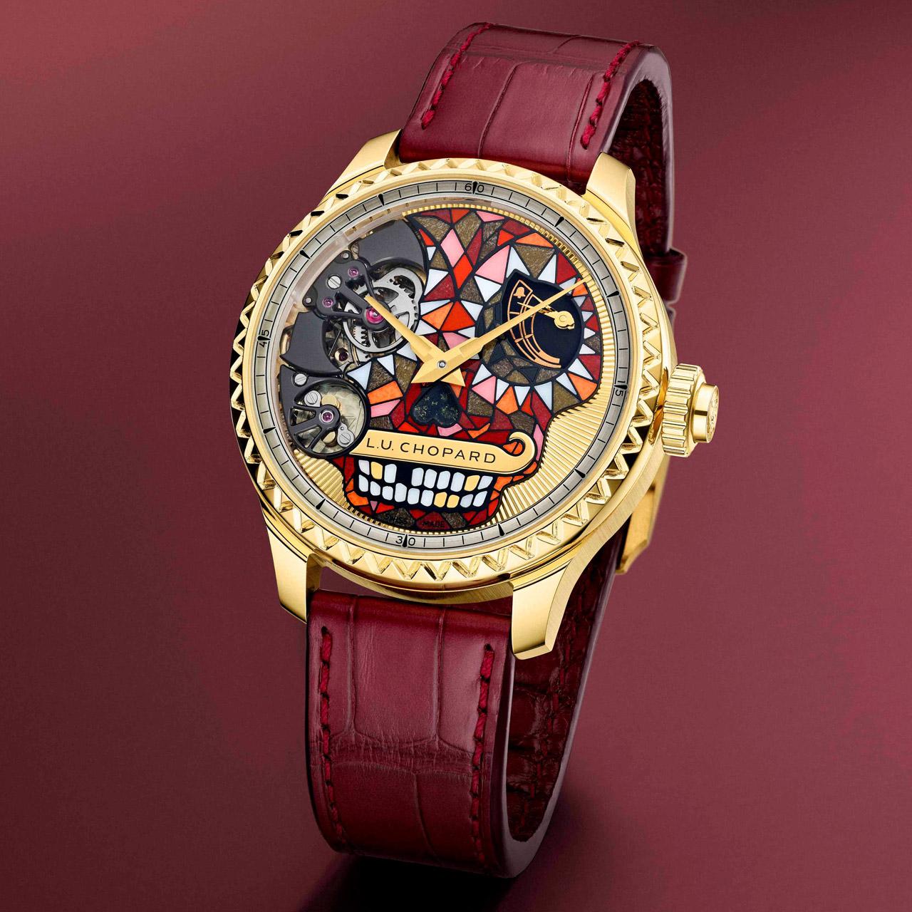 Chopard L.U.C Full Strike Dia de los Muertos ref. 161947-0001 side