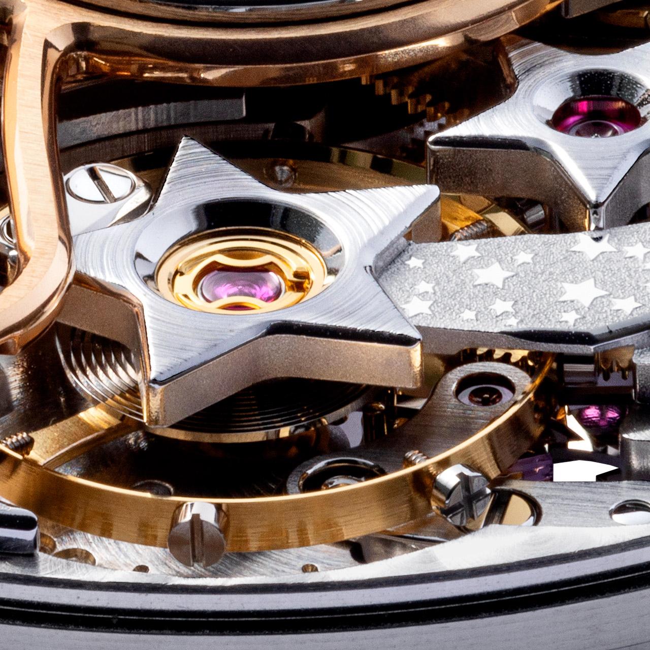 Christiaan van der Klaauw Grand Planetarium Eccentric Manufacture caliber CKM-01 star finish