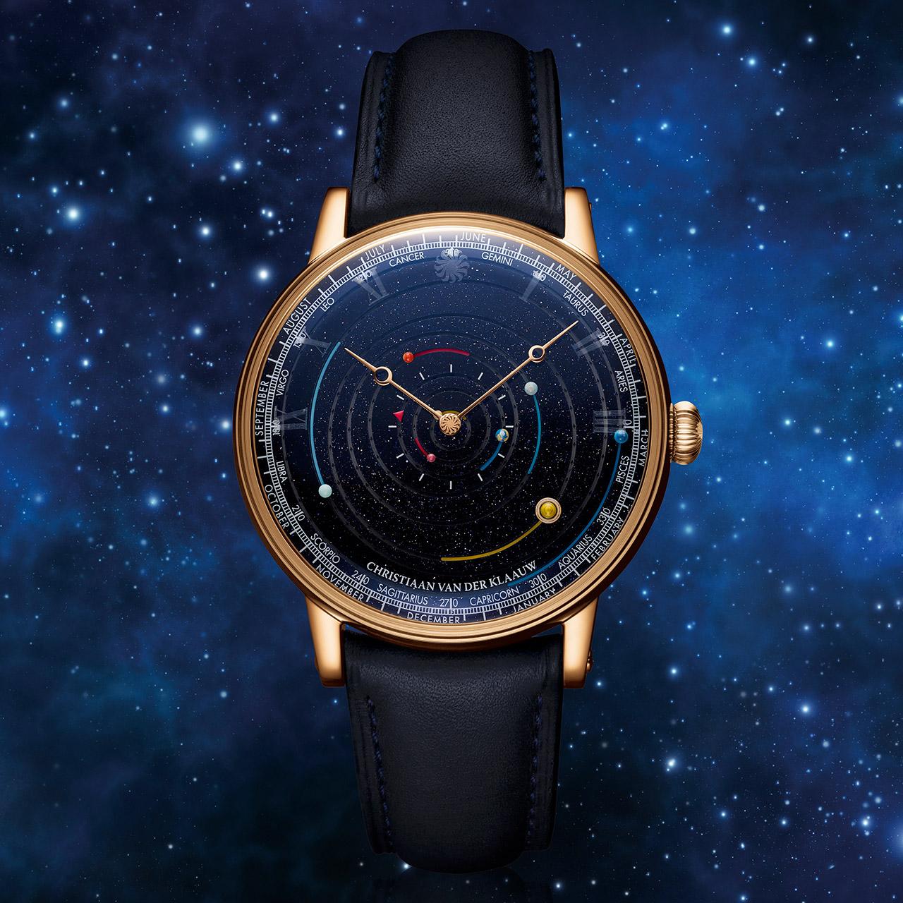 Christiaan van der Klaauw Grand Planetarium Eccentric Manufacture gold