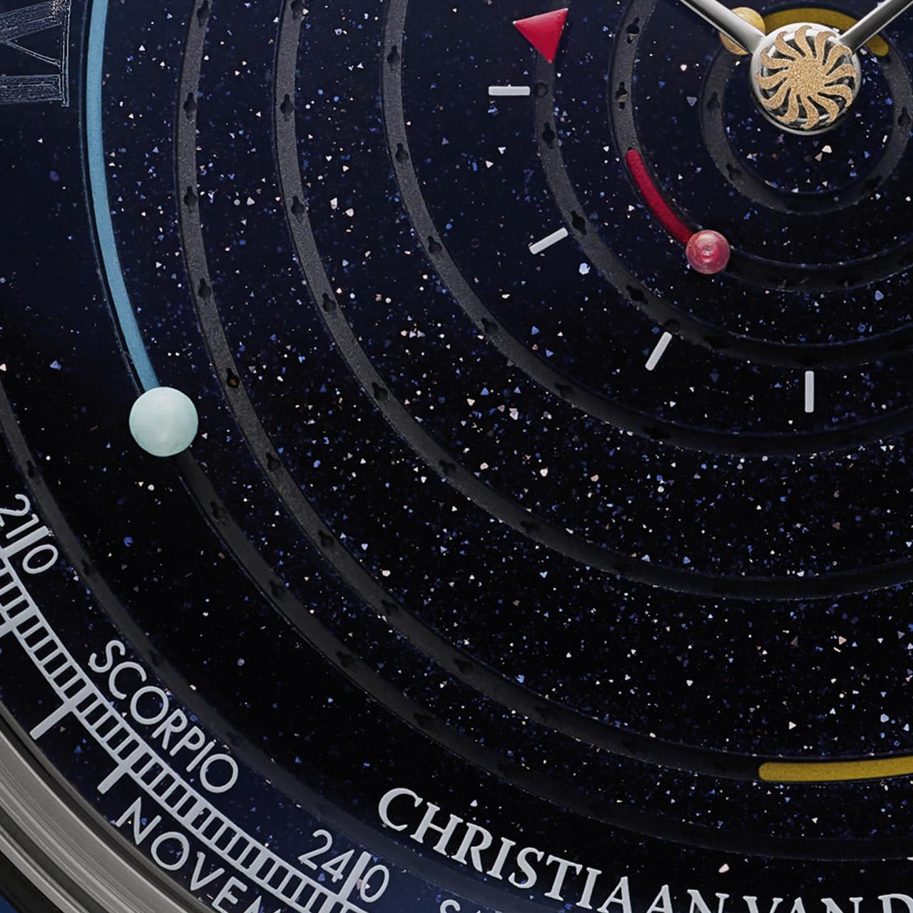 Christiaan van der Klaauw Grand Planetarium Eccentric Manufacture orbits