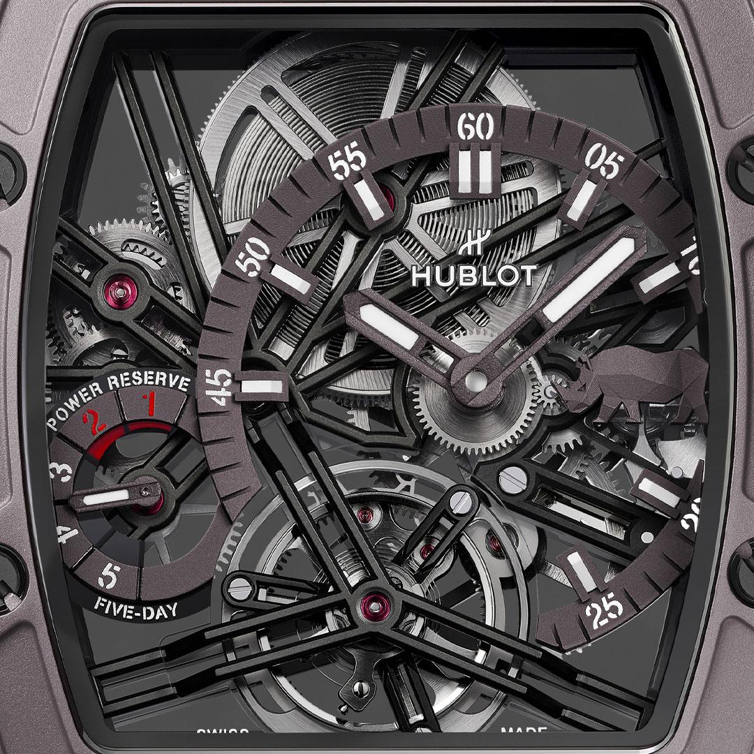 Hublot Spirit of Big Bang SORAI ref. 645.FX.8020.NR.SOA24 dial