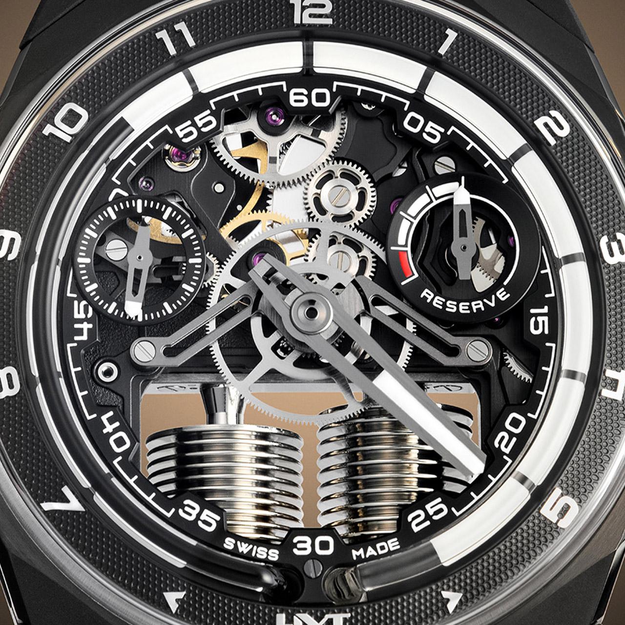 HYT S1 Titanium TimeForArt 2024 ref. H03347-A dial