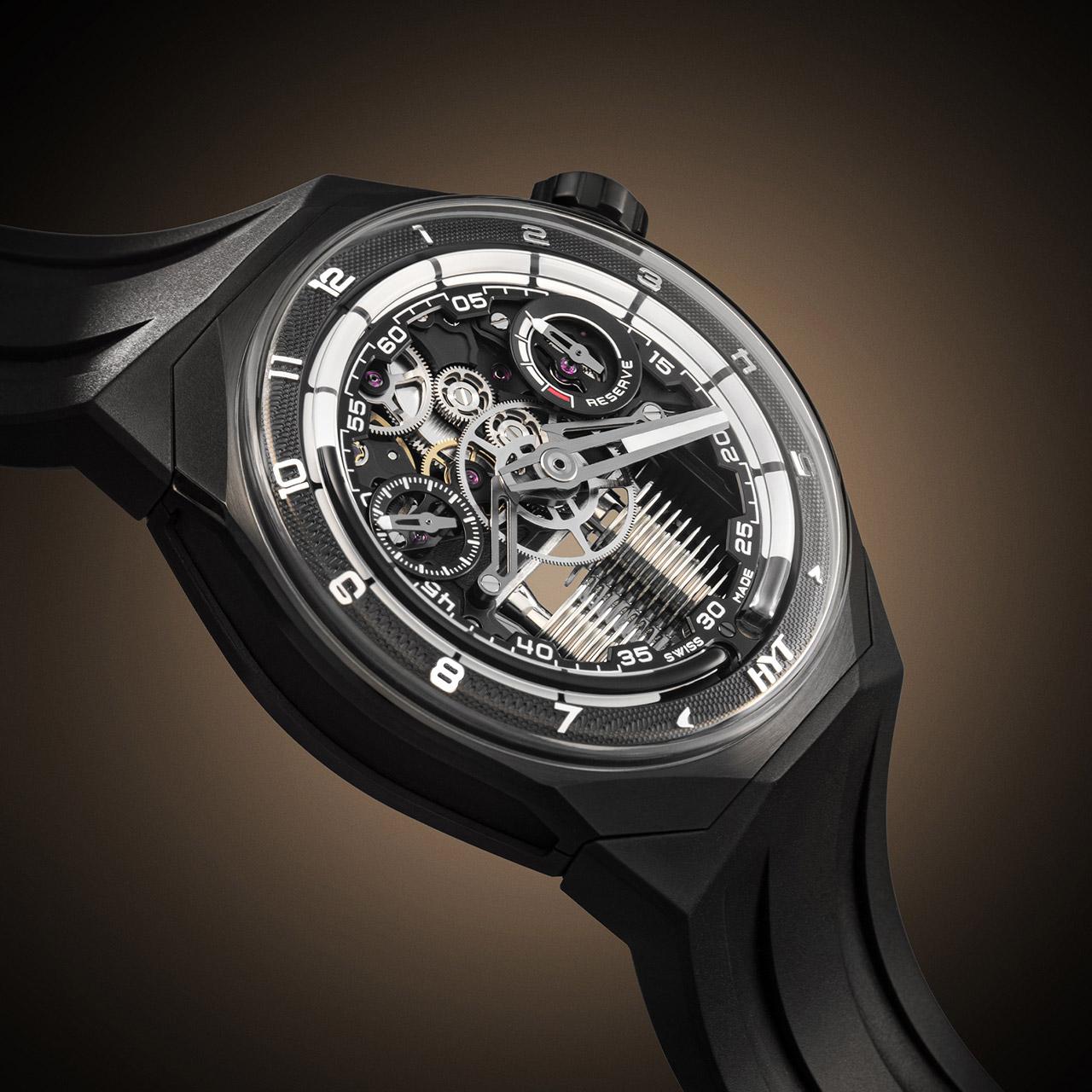 HYT S1 Titanium TimeForArt 2024 ref. H03347-A side