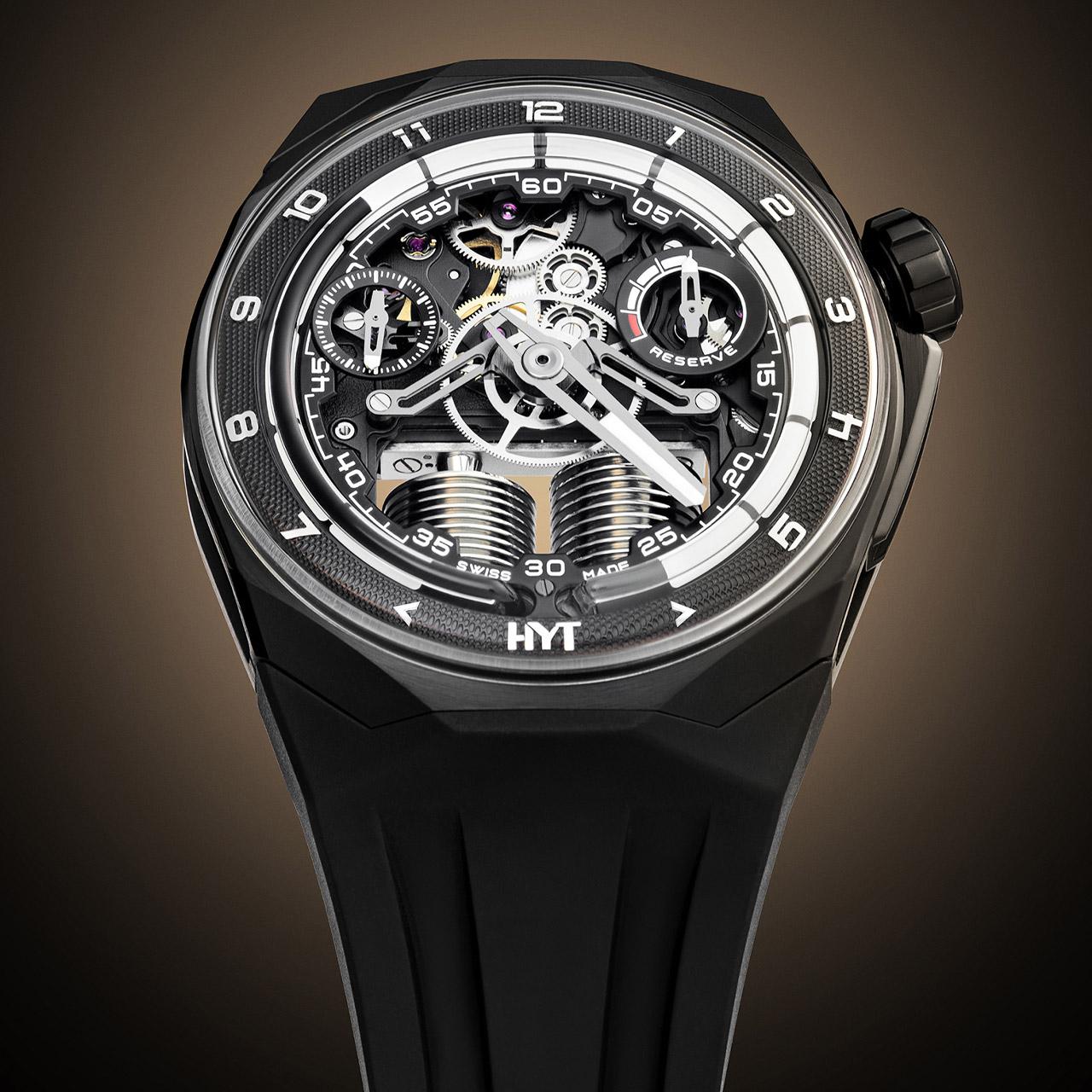 HYT S1 Titanium TimeForArt 2024 ref. H03347-A top