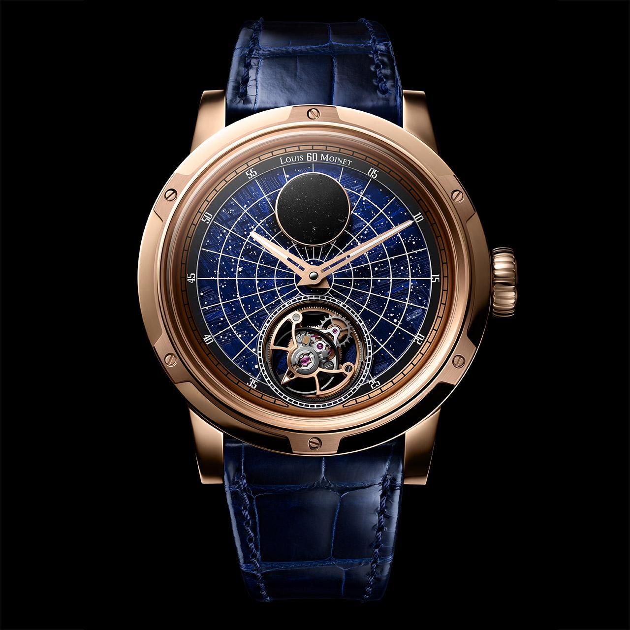 Louis Moinet Starman ref. LM-139.50.25 red gold