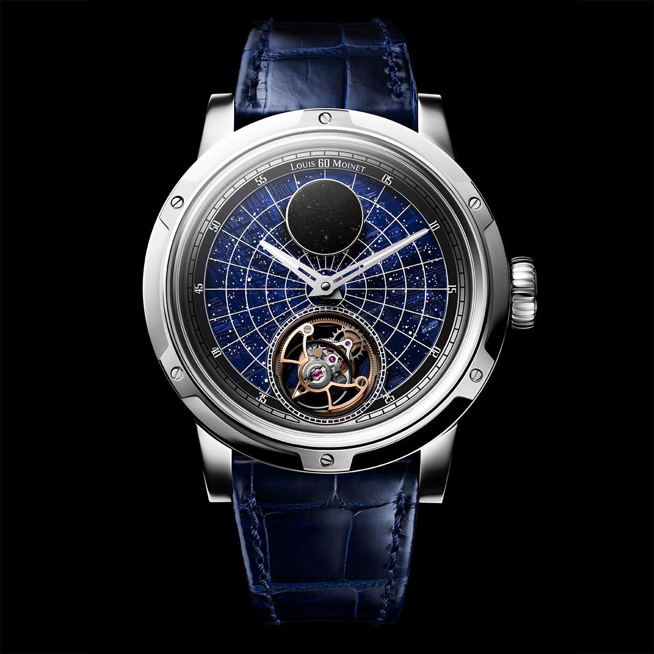 Louis Moinet Starman ref. LM-139.70.20 white gold